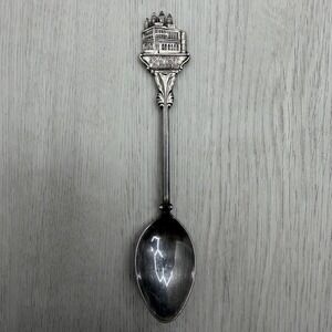 Vintage EPNS Orthodox Patriarhia Bukarest Romania Souvenir Spoon Cathedral